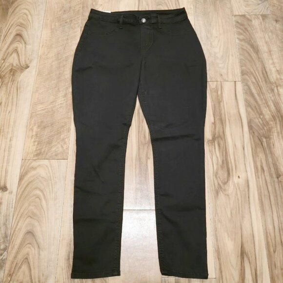 New Riders by Lee Black M Pull-On Slim Fit Style 1PMUCW0 Womens Jeggings - Picture 3 of 13